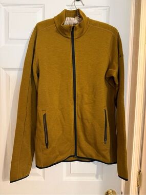 Icebreaker Men’s Mustard Crew Sweater Wool